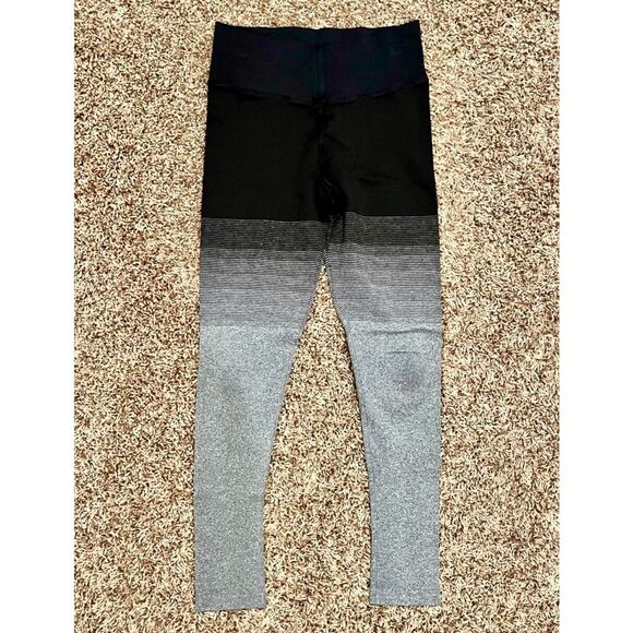 NUX NeW athletic leggings - size M black and gray ombré - Picture 6 of 8